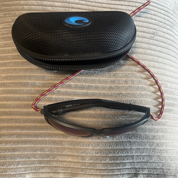 Costa Del Mar Rincon II Matte Black/Gray 580P Polarized Men's Sunglasses - Picture 2 of 12